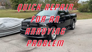 6 Minute Ram 1500 Backup Camera Repair
