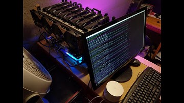 Mining Ethereum on WiFi with an 8 GPU Rig