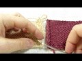 Трикотажный шов. Сшивание вязаных деталей крючком без дополнительной нити / Invisible knitted seam