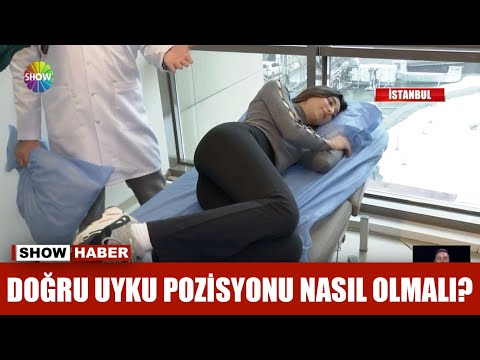 Doğru uyku pozisyonu nasıl olmalı?