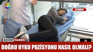 Doğru uyku pozisyonu nasıl olmalı? Resimi