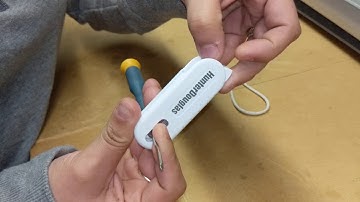 How to insert Cord Loop on  a Hunter Douglas cord tensioner