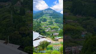 徳島県落合集落展望所の大絶景！