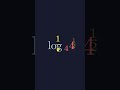 How to Solve Logarithms with Different Bases (log₄2) | Math Animation Shorts
