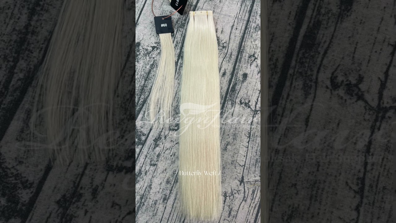 XO Invisible Injected Butterfly Weft Skin Weft Hair Extensions | REIGN HAIR