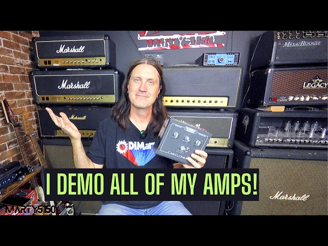 I Demo All Of My Amps! Marshall Plexi, Friedman BE 100, Carvin
