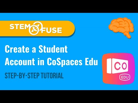 CoSpaces Edu: Create a Student Account