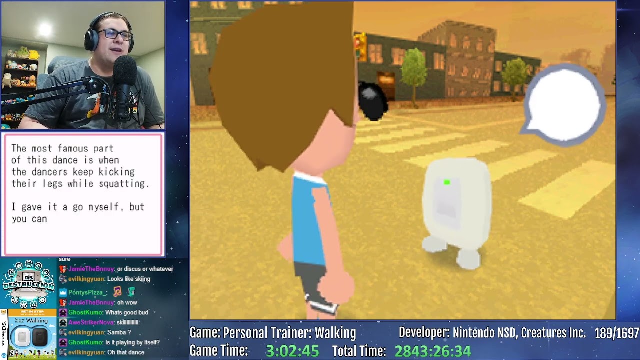 DS Destruction 189/1697: Personal Trainer: Walking Part 15