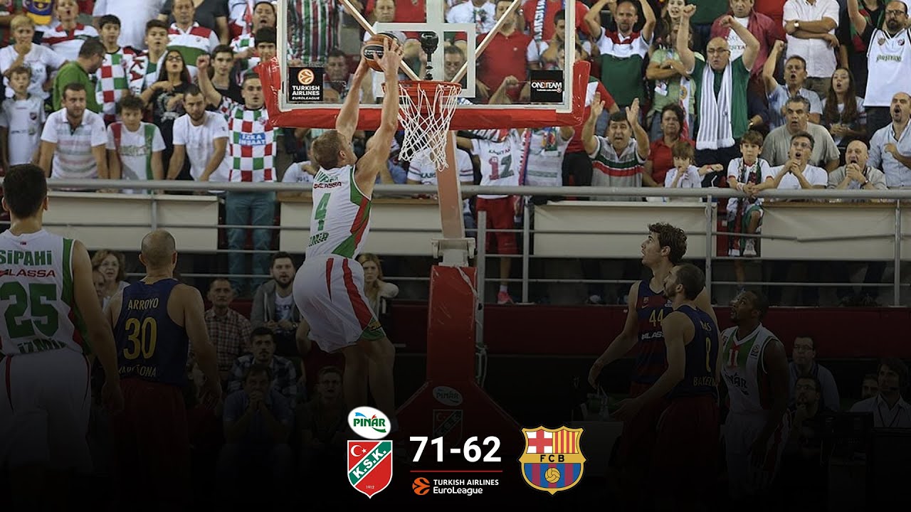 Pınar Karşıyaka 71-62 Barcelona Lassa | Turkish Airlines EuroLeague (15.10.2015)