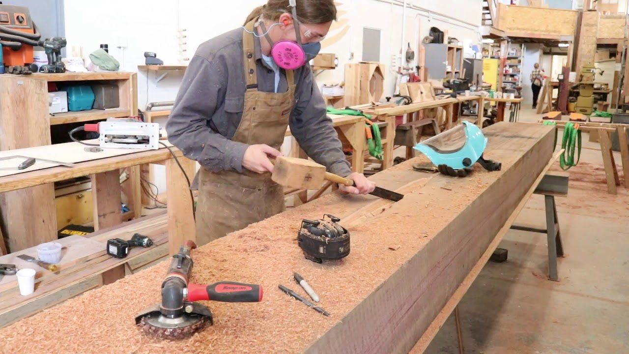 Western Flyer Restoration EP 12 Wooden Boat Stem