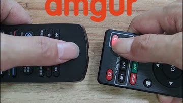 How do I program my MXQ remote to my TV remote?