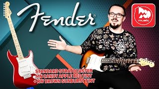 FENDER STANDARD STRATOCASTER -  классический мексиканский стратокастер