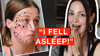 Teen Accidentally Gets Face Tattooed ??
