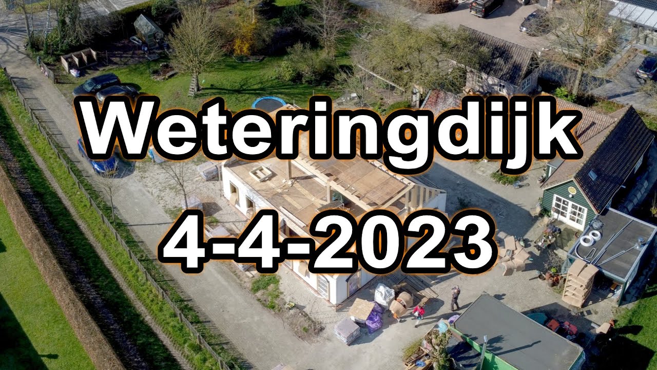 Huis in aanbouw // Weteringdijk Oene // Drone // 4-4-2023