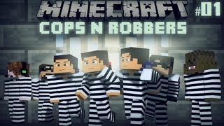 Minecraft: Cops n' Robbers 2.0 w/ SkyDoesMinecraft, DeadloxMC, JeromeASF, and SSundee - Episode 1
