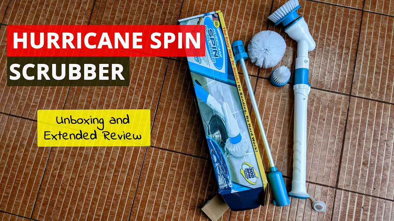 hurricane bathroom spinner, bathroom cleaner review