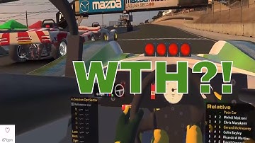 iRacing - A Weird Jump Start 🚑🚑 [VR] 2560x1080