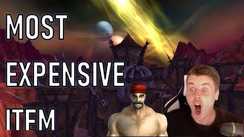 MOST EXPENSIVE ITEMS