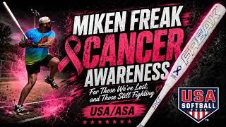 2026 Miken Freak Cancer Awareness Maxload USA/ASA Slowpitch Softball Bat Review