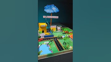 Rain water harvesting working Project | science Exhibition working model