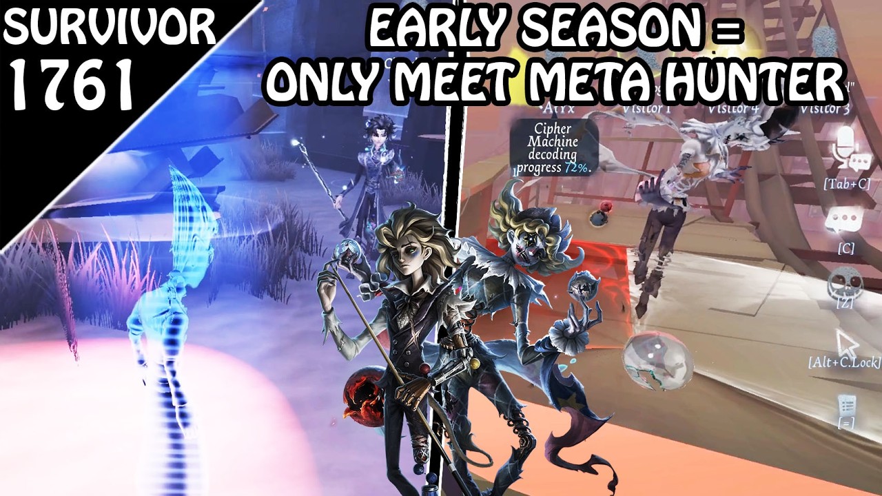 Never reach champion tier in early season !! - #identityv