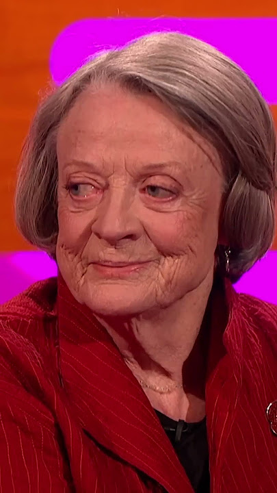 quite possibly our favourite #maggiesmith moment #grahamnorton #thegrahamnortonshow #actingroyalty
