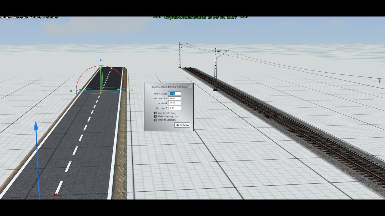 Tipps und Tricks in EEP : Der Modelpositionierer