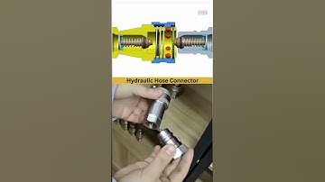 Hydraulic Hose Connector 3D working #like #subscribe #channel