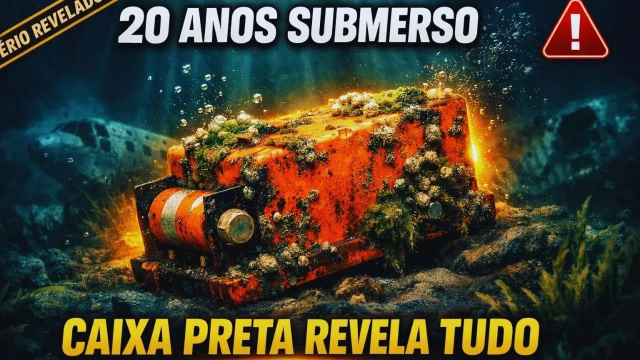 Governo ESCONDEU Queda de Avião por 20 Anos _ Pescadores Acham Caixa Preta EXPLOSIVA