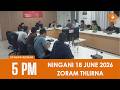 DD News Mizoram Zoram Thlirna | 18 June 2026 | 5:00 PM