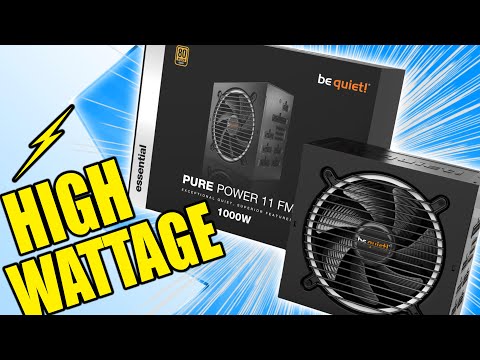 Be Quiet! goes High Wattage with new 850W and 1000W PSU's 