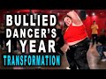 Bullied dancers 1 year transformation