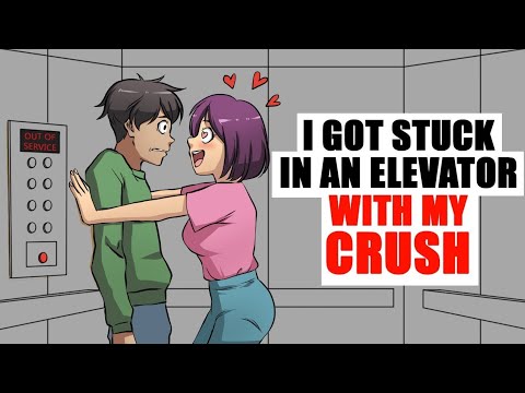 I Got Stuck In Elevator With My Crush - YouTube