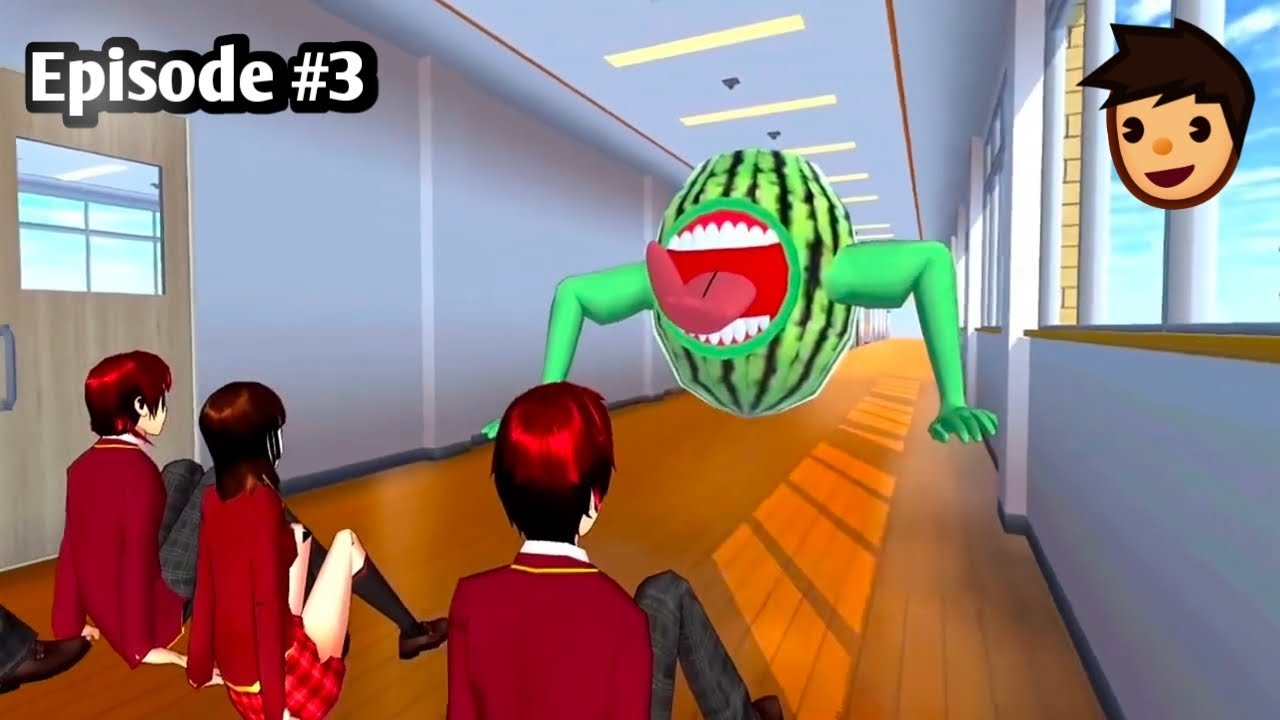 Monster Water Melons Take Over | Sakura School Simulator Story Ep. 3