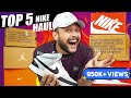 🔥 UNBOXING: Top 5 Best Budget NIKE White Shoes/Sneakers for Men | NIKE Haul Review 2023 | ONE CHANCE