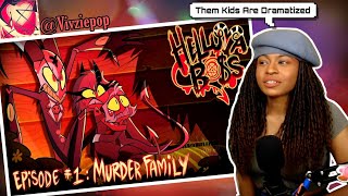 She Had It Coming?? HELLUVA BOSS - Murder Family | Episode 1 | Reaction @SpindleHorse