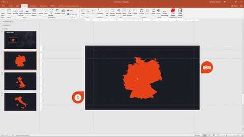 Zoom map animation in PowerPoint Step by step