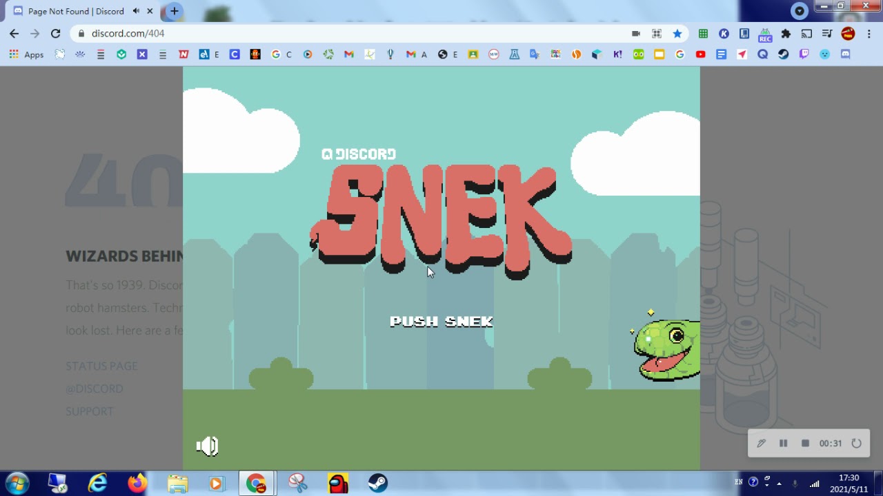 How To Get The DISCORD SNAKE GAME EASTER EGG! YouTube How To Get The DISCORD SNAKE GAME EASTER EGG! YouTube