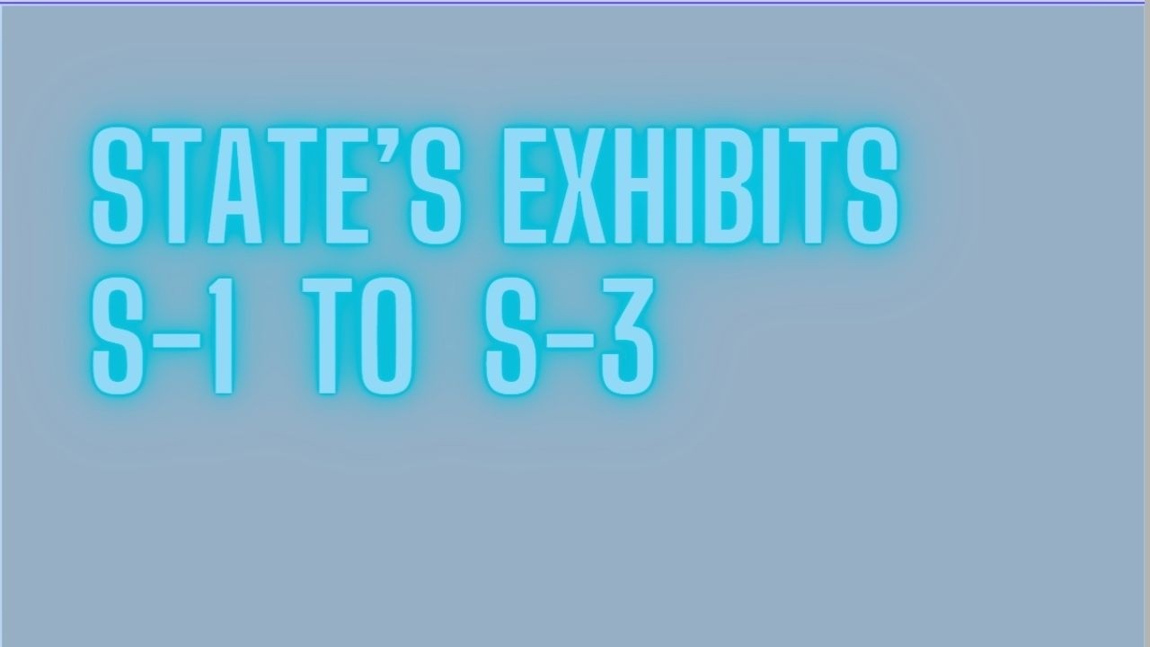 Айдахо 4 - Государственные экспонаты S- 1,2,3. Между строк