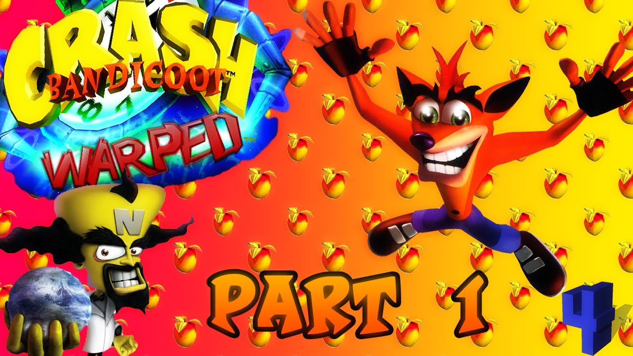 Crash Bandicoot Warped Playthrough Part 1 Kiss the frog YouTube