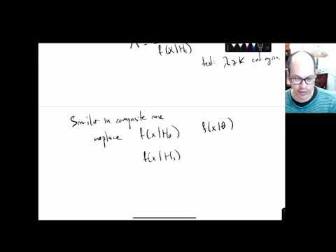 Mathematical Statistics, Lecture 21, part 2: Likelihood ratio tests