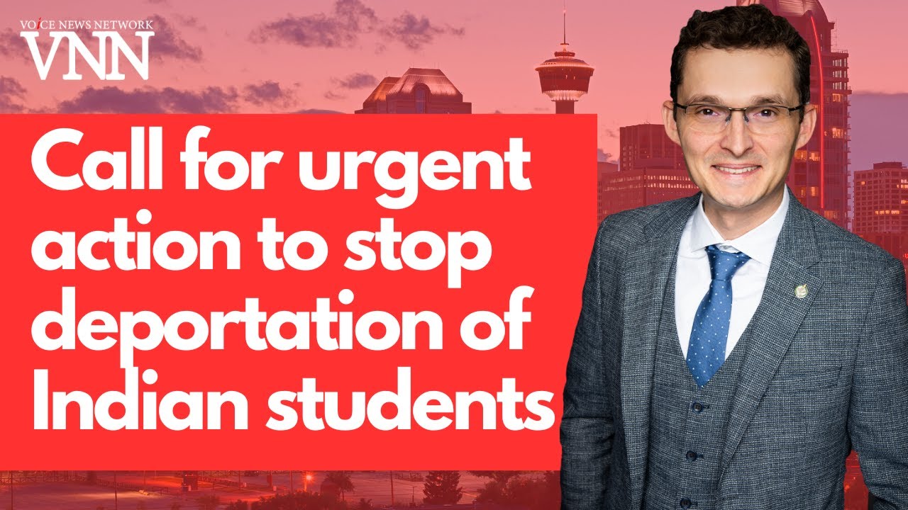 Call for urgent action to stop deportation of Indian students w/ MP Tom Kmiec