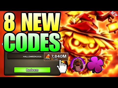 ALL NEW *HALLOWEEN UPDATE CODES* IN BUILD THE PYRAMID 2026 - ROBLOX BUILD THE PYRAMID CODE IN 2026