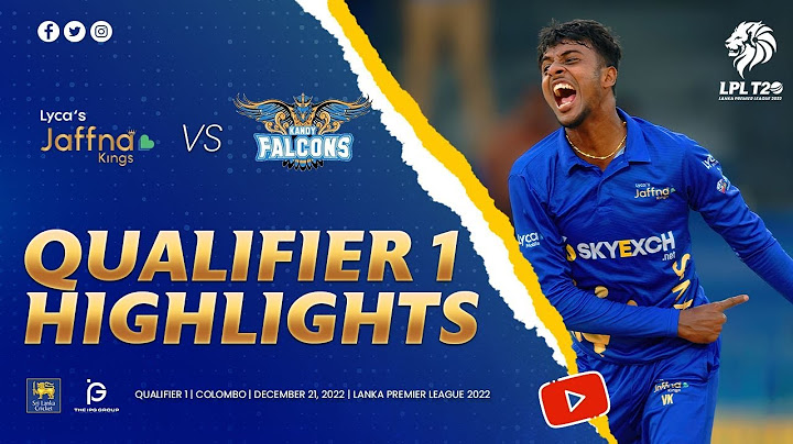 Match 21 | Jaffna Kings VS Kandy Falcons | LPL 2022