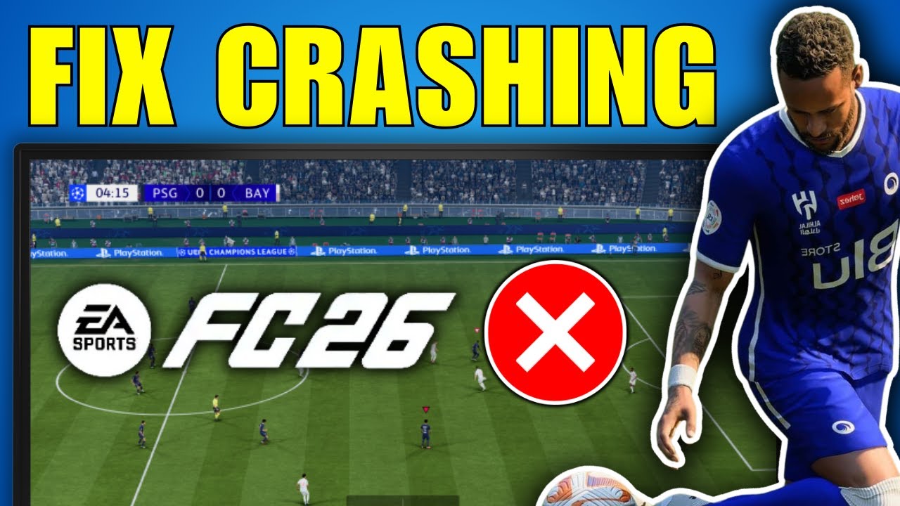 How To Fix FC 26 Crashing on PC - Guide 2026 - YouTube