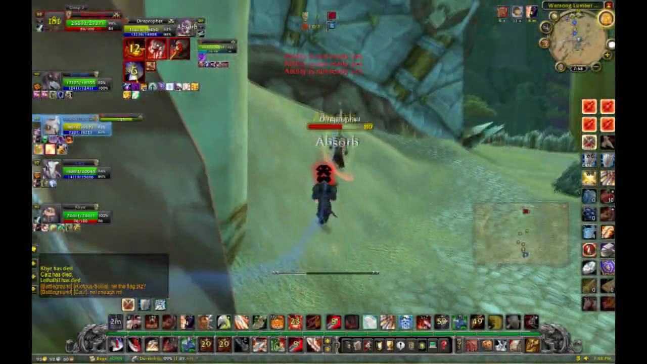 Lvl 80 Arms Warrior Pvp Kamaleaga Of Ysera World Of Warcraft Youtube