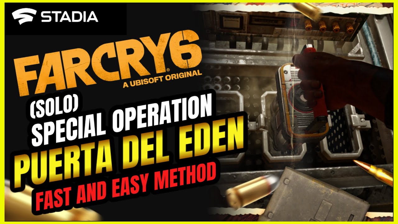 Far Cry 6 Puerta Del Eden Special Operations Walkthrough ( 4K ) YouTube