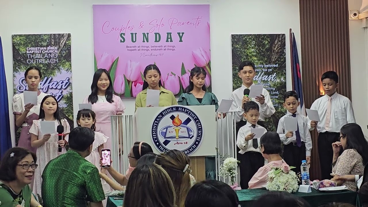 Somebody Loves Me - Couples and Solo Parents' Sunday - 01 March 2026 