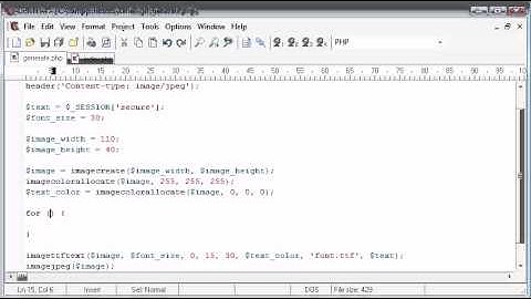 Beginner PHP Tutorial - 166 - Creating Captcha Image Security Part 3