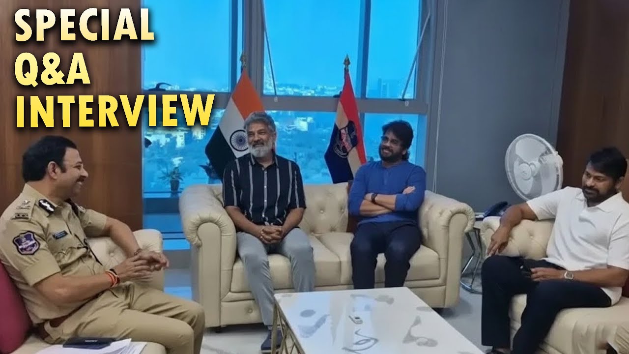 Chiranjeevi, Rajamouli, Dilraju, Nagarjuna Special Interview With VC ...